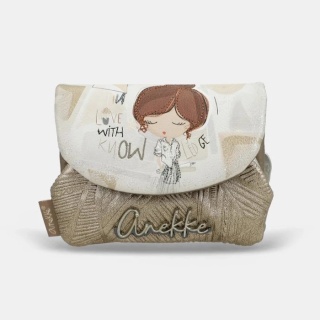 Mały damski portfel z klapką - ANEKKE SOPHIA 42809-016