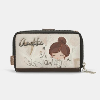 Średni damski portfel - ANEKKE SOPHIA 42809-909