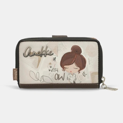 Średni damski portfel - ANEKKE SOPHIA 42809-909