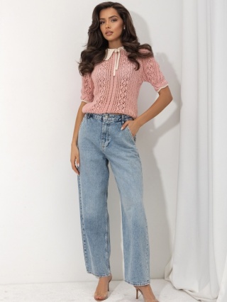 Sweter KATE COCOMORE pudrowy róż