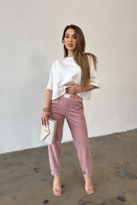 T-SHIRT DAMSKI BG ESME | BIAŁY