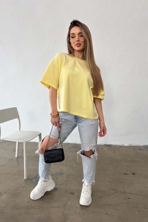 T-SHIRT DAMSKI BG OCEAN | BANANOWY