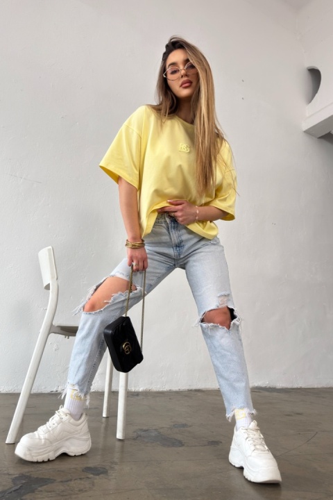 T-SHIRT DAMSKI BG OCEAN | BANANOWY