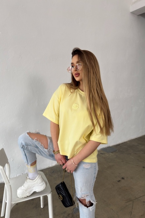 T-SHIRT DAMSKI BG OCEAN | BANANOWY