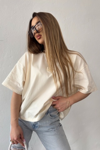 T-SHIRT DAMSKI BG OCEAN | WANILIOWY