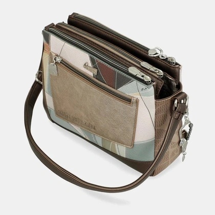 Torebka damska trzykomorowa - ANEKKE SOPHIA 42803-184