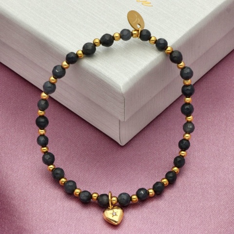 Bransoletka z agatami B97686