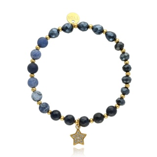 Bransoletka z agatami B97691