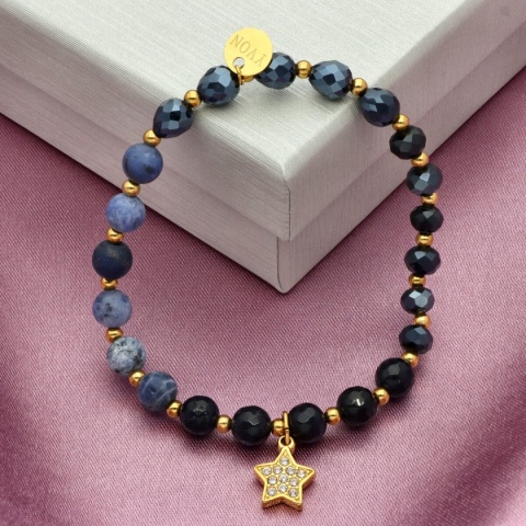 Bransoletka z agatami B97691