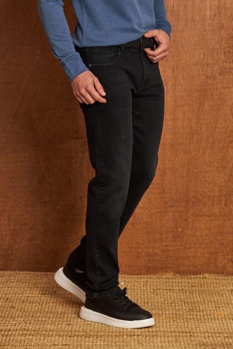 Dżinsy męskie BEYRO BD146 antrasit