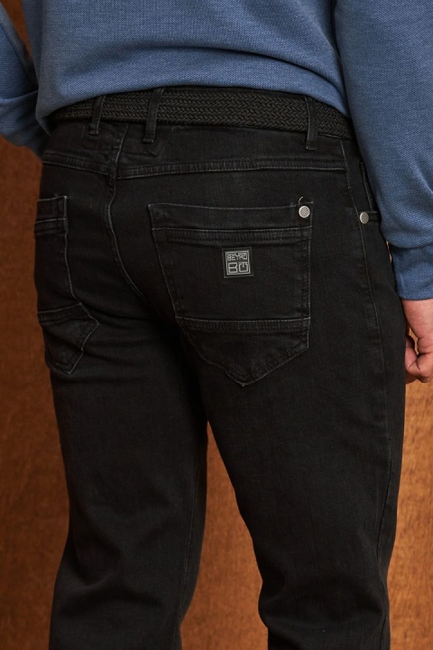 Dżinsy męskie BEYRO BD146 antrasit