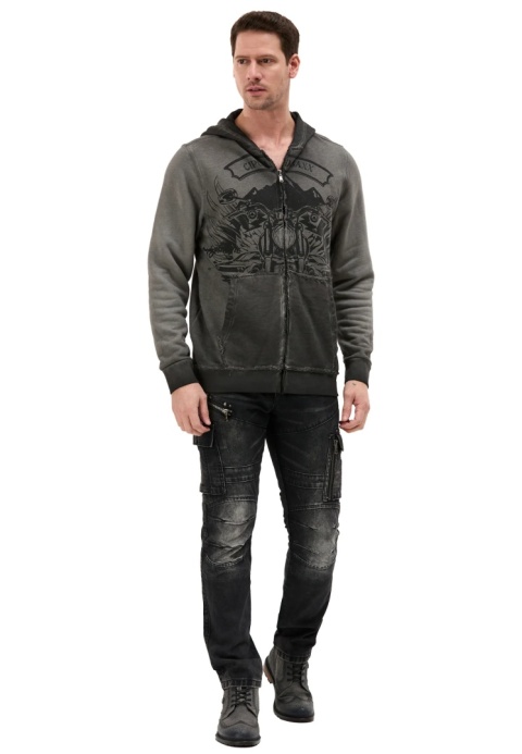 Jeansy męskie CIPO BAXX CD 679 black