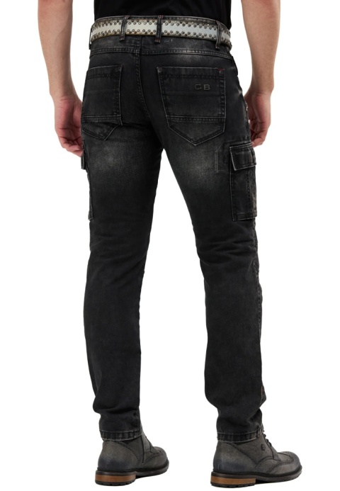 Jeansy męskie CIPO BAXX CD 679 black