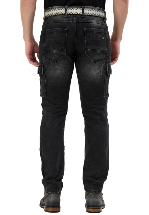 Jeansy męskie CIPO BAXX CD 679 black