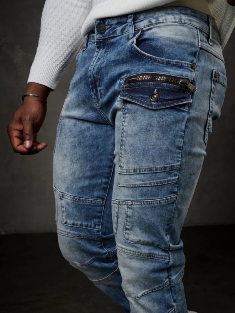 Jeansy męskie CIPO BAXX CD 899 BLUE