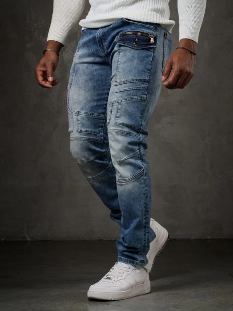 Jeansy męskie CIPO BAXX CD 899 BLUE