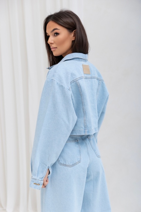 KOSZULA JEANS NICOLE BABY BLUE