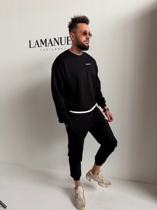 Komplet MEN czarny LA MANUEL