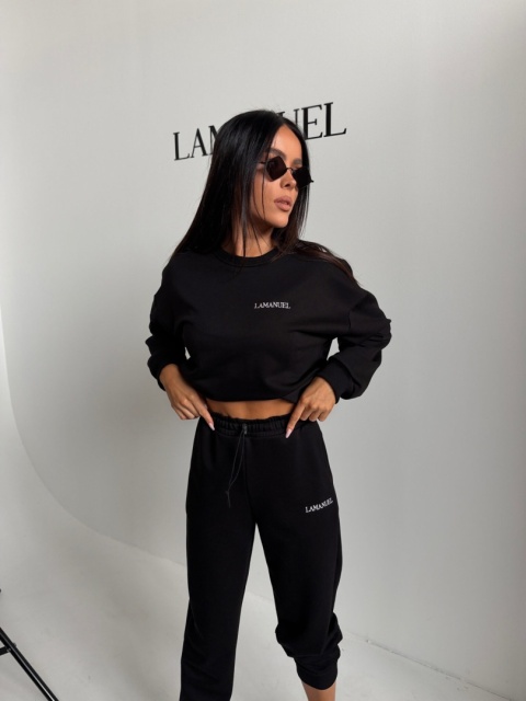 Komplet WOMAN czarny LA MANUEL