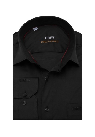 Koszula męska BEYRO BH 100 czarna