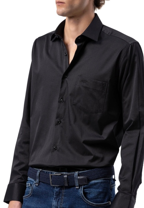 Koszula męska BEYRO BH 100 czarna