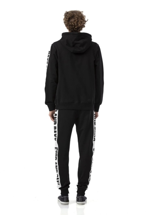 Męski komplet dresowy CIPO BAXX CLR162 black