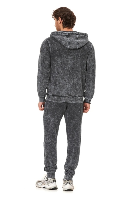 Męski komplet dresowy CIPO BAXX CLR165 antracit