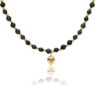 Naszyjnik z agatami N97686