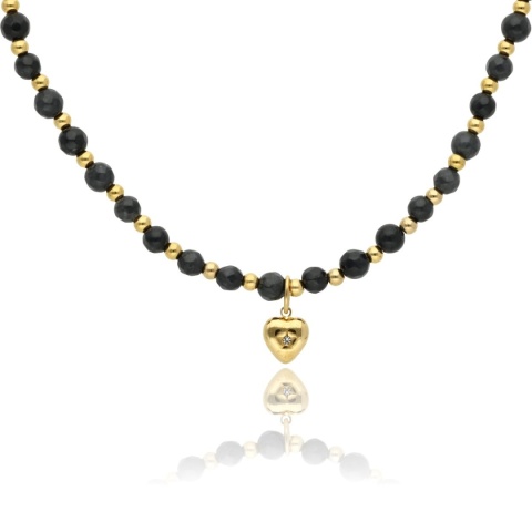 Naszyjnik z agatami N97686