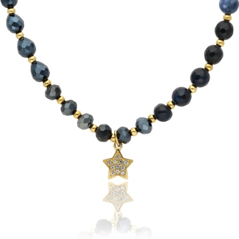 Naszyjnik z agatami N97691