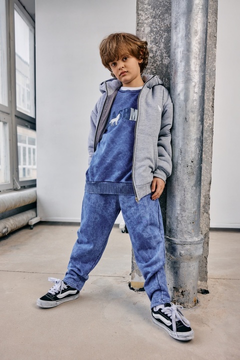 Ocieplana Bluza MASHMNIE szara