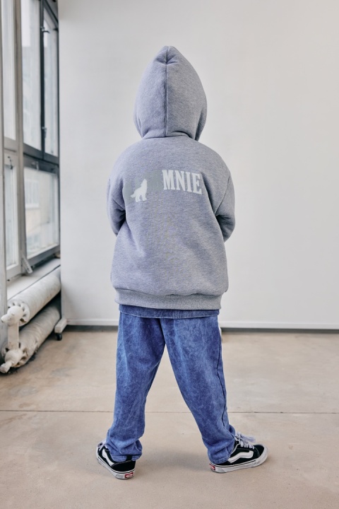 Ocieplana Bluza MASHMNIE szara