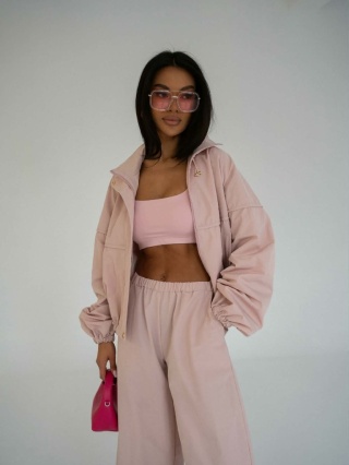 Spodnie Soft- Brudny róż