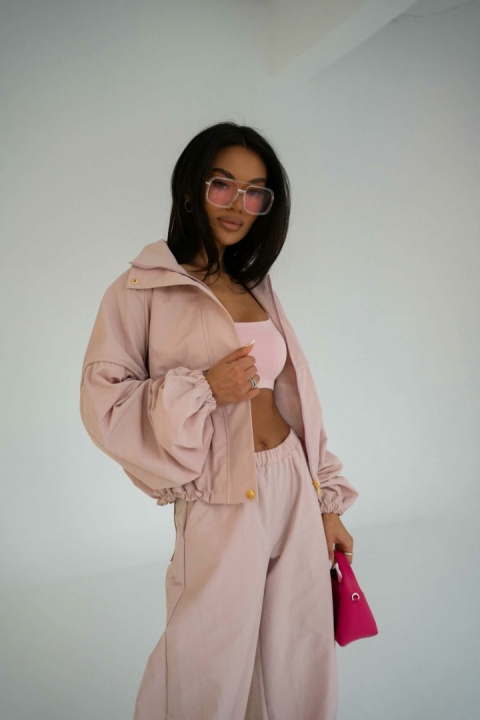 Spodnie Soft- Brudny róż