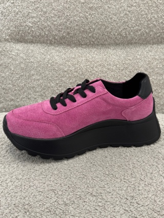 Sneakersy PURPLE ze skóry naturalnej GD-124