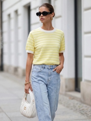 Sweter Soreya zółyty cocomore