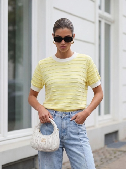 Sweter Soreya zółyty cocomore