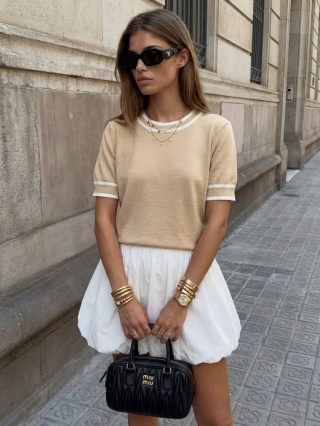 Sweter Sereni beż COCOMORE