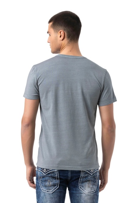 Tshrt męski CIPO BAXX CT827 GREY