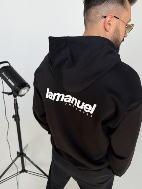 Bluza PRIDE MAN czarna LA MANUEL