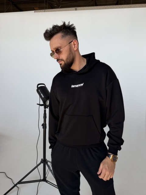 Bluza PRIDE MAN czarna LA MANUEL