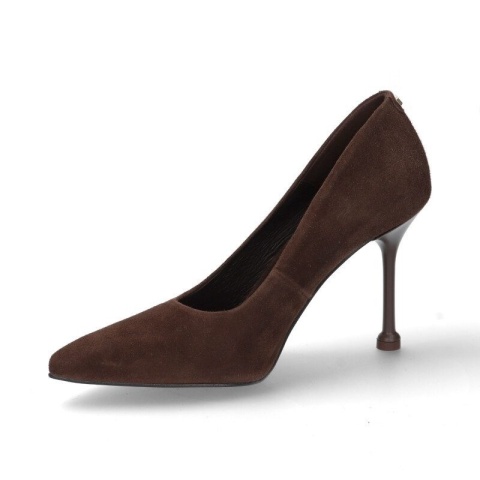 CZEKOLADOWE CZÓŁENKA NA SZPILCE 5977/015