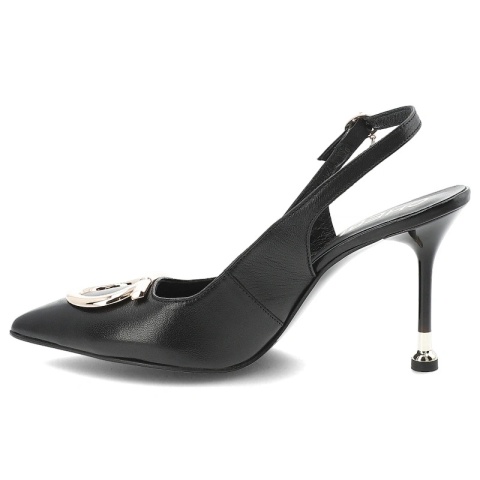 Czółenka damskie Chebello, cholewka ze skóry naturalnej