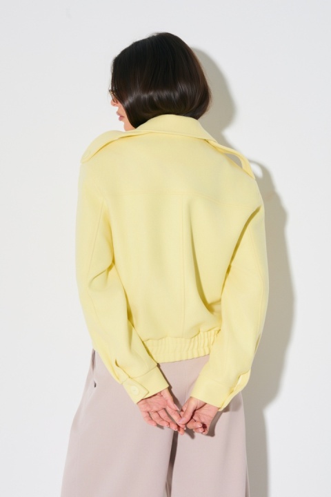 DWURZĘDOWA KURTKA Z BROSZKĄ