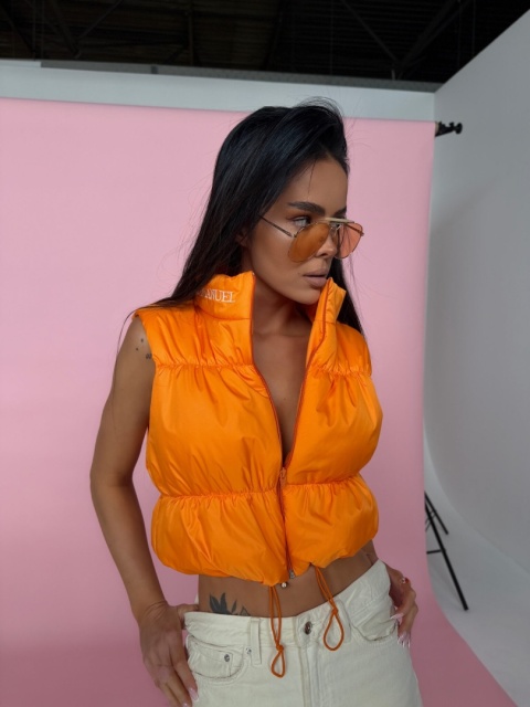 Kamizelka CLEAR pomarańcz LA MANUEL