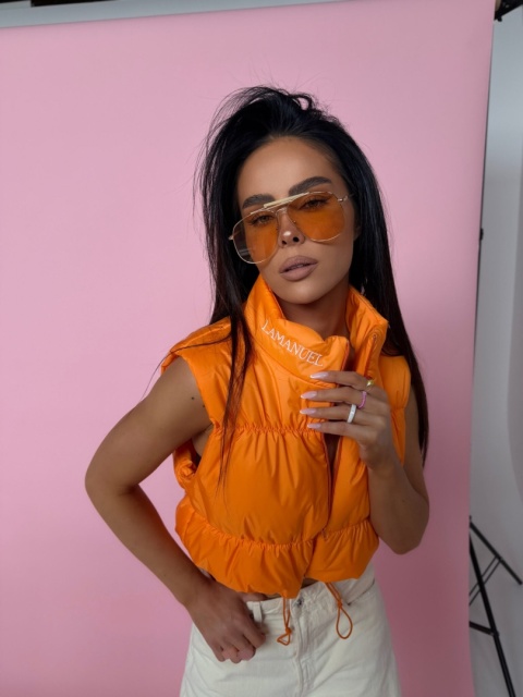 Kamizelka CLEAR pomarańcz LA MANUEL