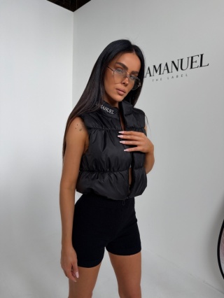 Kamizelka CLEAR czarna LA MANUEL