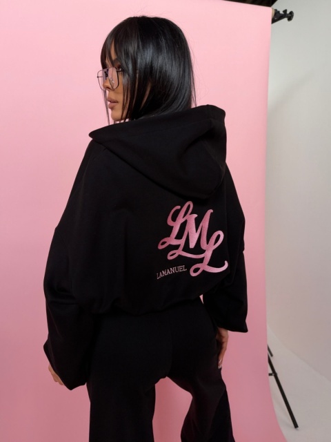 Komplet POSITIVE czarny LA MANUEL