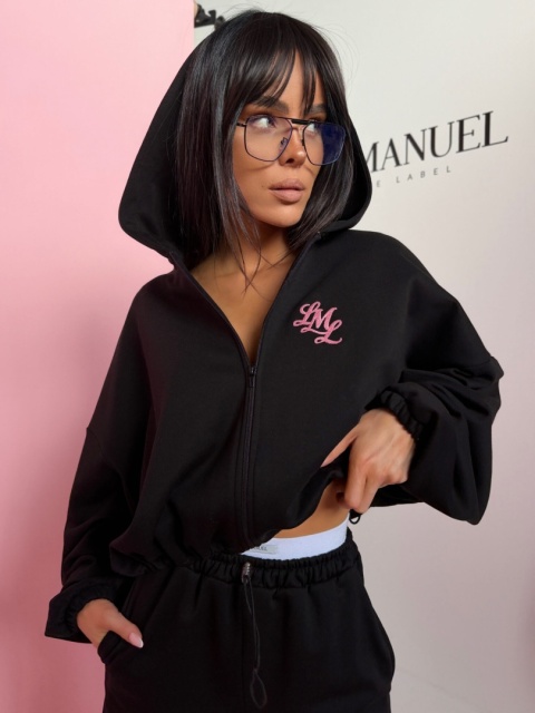 Komplet POSITIVE czarny LA MANUEL