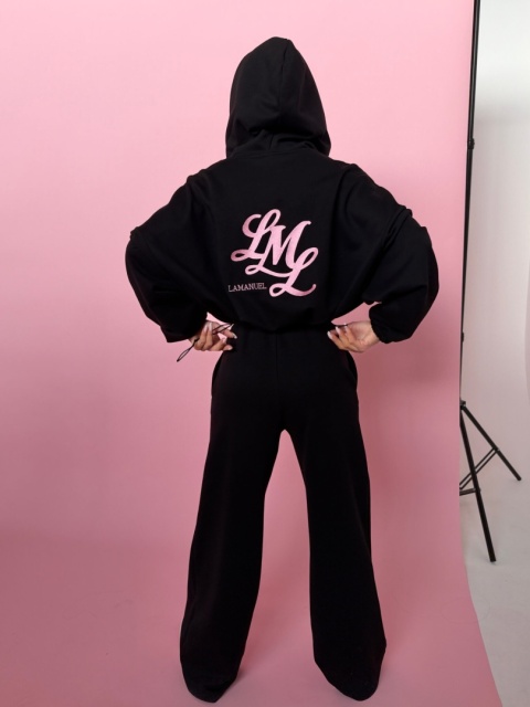 Komplet POSITIVE czarny LA MANUEL